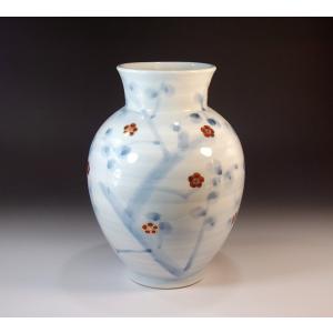 有田焼 金襴手景図飾り沈香壺｜陶芸作家 藤井錦彩 作 : 有田焼 藤井錦