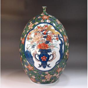 一輪挿し 花瓶 おしゃれ 七宝焼き 七宝焼 昭和レトロ インテリア 龍の