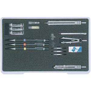 ドラパス 独式製図器セット 7本組 16品 (No.518) : 金盛堂商店 ドラパス 独式製図器セット 7本組 16品 (No.518) : 金盛堂商店