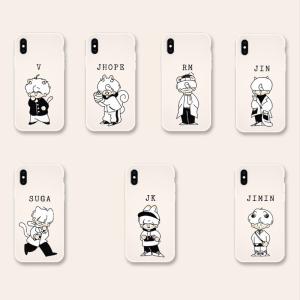 BTS 防弾少年団 BT21 スマホケース  アイフォンケース  iPhone 13 6 7 8  12 11 SE2 X XS XR XS MAX  Plus  携帯カバー 各機種対応 iPhone 韓流グッズ｜錦正堂ヤフーショッピング店