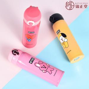 新品 新作 BTS 水筒 防弾少年団 BT21 Chimmy  Cooky  TATA 魔法瓶 保温 保冷 韓流グッツ ステンレススチール ポット 真空断熱 軽量 プレゼント イベント｜kinseido2020