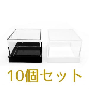 鉱物標本ケース 10個セット 極小サイズ マイクロマウントケース 鉱物ケース 標本ケース