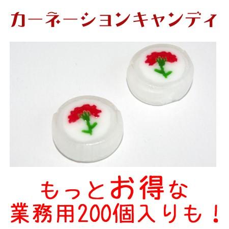 母の日カーネーションキャンディ50個入り　ギフト スイーツ プレゼント 花 お菓子