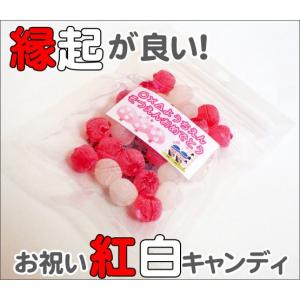 お祝い紅白キャンディ 28g　卒園祝いお菓子　同窓会｜kinsename