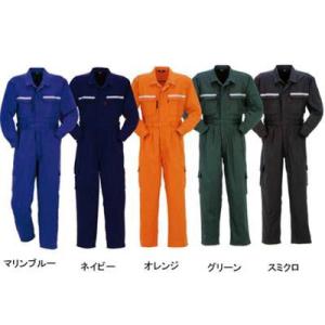 DON 6750 ツナギ服 5L・オレンジ3 作業服 作業着 つなぎ｜kinsyou-webshop