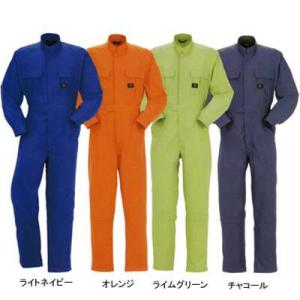 DON 4100 ツナギ服 XL・オレンジ3 作業服 作業着 つなぎ｜kinsyou-webshop