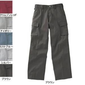 自重堂 作業服 作業着 51102 ノータックカーゴパンツ 85・ブラウン008 秋冬用 ズボン｜kinsyou-webshop