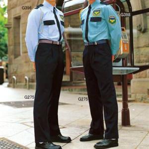 警備服・防犯商品  G-best G398 夏長袖シャツ S-4L ワッペンや吊紐は付属なし