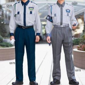 警備服・防犯商品  G-best G533 夏長袖シャツ SS-5L ワッペンや吊紐は付属なし