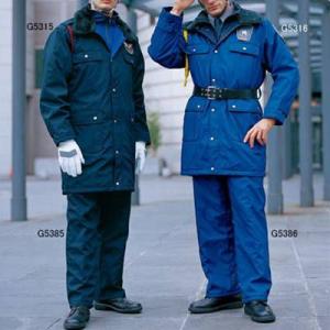 BEST 警備服・防犯商品 G-best G5315 防寒コート M-5L ワッペンや吊紐