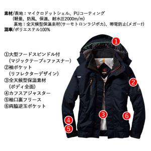 [一部即日発送]バートル BURTLE 作業服...の詳細画像5