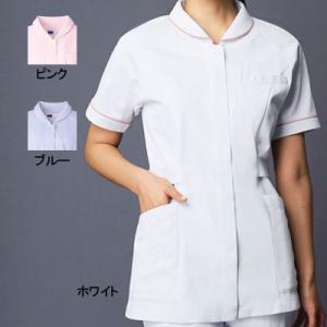 自重堂 作業服 作業着 WH10701 チュニック S〜4L 医療白衣・介護服 WHISeL｜kinsyou-webshop