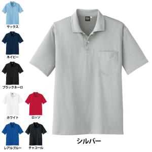 コーコス CO-COS 作業服 春夏用  A-1667 冷感吸汗速乾半袖ポロシャツ SS-LL