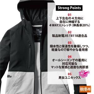 バートル BURTLE 作業服 作業着 上下セ...の詳細画像2