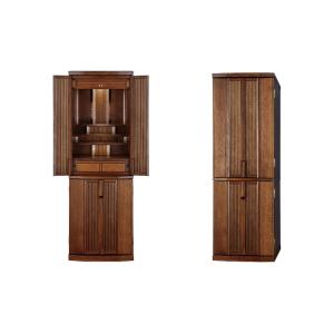 風皇 16号 本黒丹 お仏壇 台付き 森正 新仏壇 家具調 LEDライト 国産