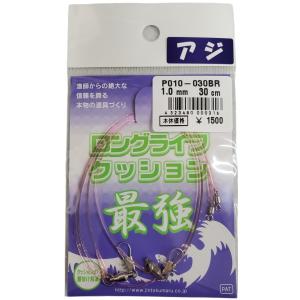 ロングライフクッション 1.0mm30cm P010-030BR ピンク人徳丸　クッションゴム