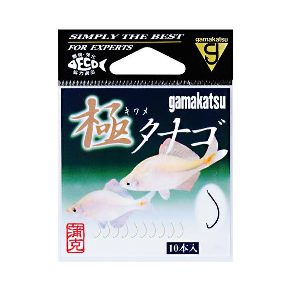 極タナゴ　バラ鈎　針　がまかつ 極 (キワメ) タナゴ　たなご針　はり