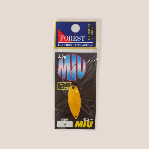 ミュー 3.5g No.8 レモン フォレスト MIU FOREST スプーン　エリアルアー