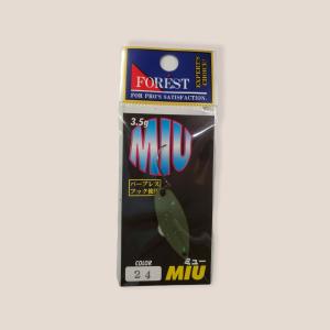 FOREST（フォレスト） ミュー 2.2g グリーンGLOW MIU FOREST スプーン