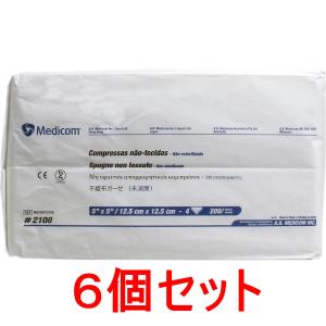 Medicom（メディコム） 業務用 不織布ガーゼ 4つ折 15cm×15cm 200枚