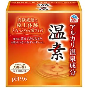 温素 澄明の湯 入浴剤 お風呂 温泉成分 ヒノキ風呂の香り とろとろの湯