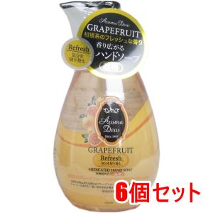 薬用アロマデュウ ハンドソープ グレープフルーツの香り ２６０ｍＬ×６個セット｜kintarou