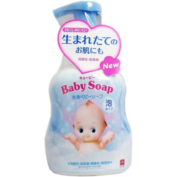 キューピー 全身ベビーソープ 泡タイプ ポンプ ４００ｍＬ