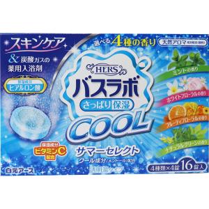 HERSバスラボクール 炭酸ガスの薬用入浴剤 サマーセレクト...