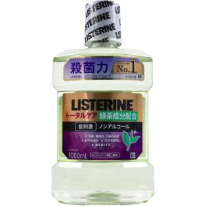 薬用 リステリン トータルケア 低刺激 ノンアルコール グリーンティー 1000mL｜kintarou