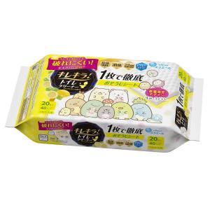 数量限定 エリエールキレキラ トイレクリーナー すみっコぐらしデザインクリアレモンの香り 詰替用 10枚×2パック