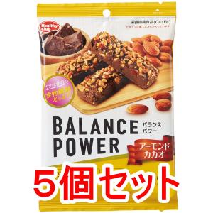 ※バランスパワー アーモンドカカオ味 袋入 6袋（12本）入×5個セット｜kintarou