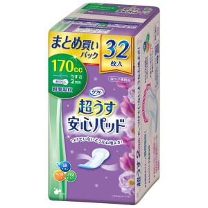 リフレ 超うす安心パッド 特に多い時も長時間・夜も安心用 大容量