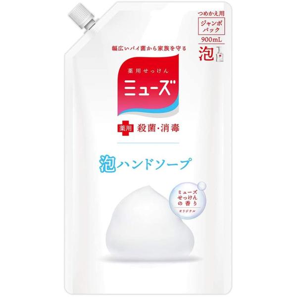 薬用せっけん ミューズ 泡ハンドソープ オリジナル ミューズせっけんの香り 詰め替え 900mL