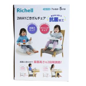 リッチェル 2WAYごきげんチェアKN ホワイトの詳細画像3