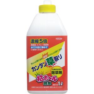 カンタン草取り 枯れール雑草 濃縮５倍タイプ １Ｌ｜kintarou