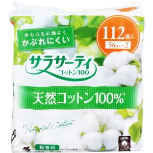 サラサーティコットン１００ 無香料 １１２個入｜kintarou