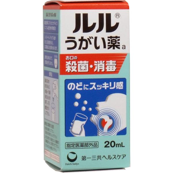 ルル うがい薬a さわやかメントール ２０ｍＬ