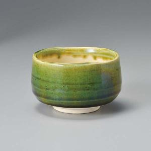 茶道具 抹茶茶碗 織部焼 佐々木晨二作 瑞光窯 鉄絵柄 2種類より選択