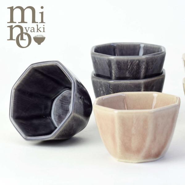 食器 八角 小鉢 おしゃれ 深い小鉢 ローズ 電子レンジ・食洗機対応 美濃焼 コンピース たたら