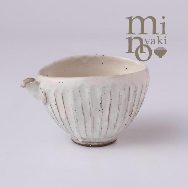 酒器 冷酒器 和食器 おしゃれ 粉引 削ぎ目 300cc 陶器 美濃焼