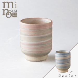 緋襷 ひだすき 乙女湯呑 径6cm×高7.5cm 1客 化粧箱入 ギフト 備前焼