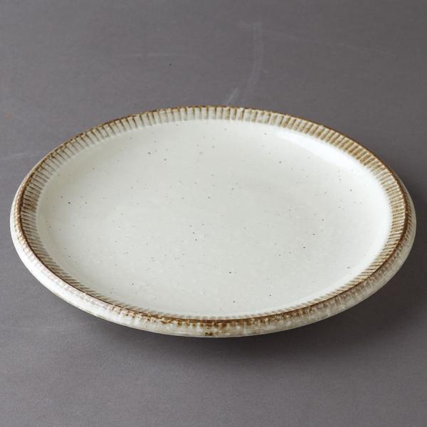 大皿 陶器 ふちサビ大皿 食器 おしゃれ 美濃焼 日本製