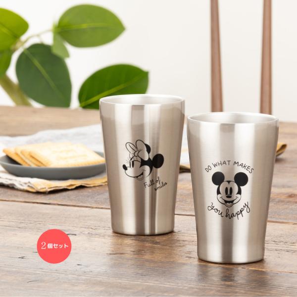 ディズニー ミッキー ミニー タンブラー ペア セット 真空断熱 保温 保冷 280ml おしゃれ ...