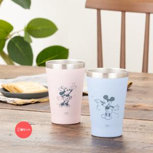 ディズニー ミッキー ミニー タンブラー ペア セット 真空断熱 保温 保冷 280ml おしゃれ 箱入り ギフト プレゼント