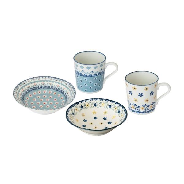 ボール マグカップ セット ペアモーニング 食器セット 電子レンジ対応 プレゼント ギフト Poli...