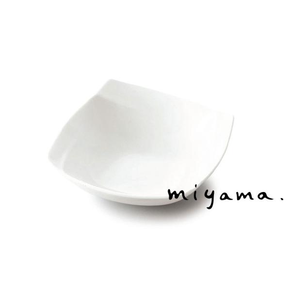 ボウル 16cm 食器 おしゃれ シャープなレリーフ オビ 白磁