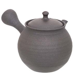 常滑焼 急須 0-215 春秋 10号 朱ムキ紋筋引急須 180ml セラ