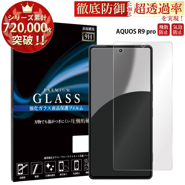 AQUOS R9 pro SH-54E A504SH SH-M30 保護フィルム aquos r9 ...