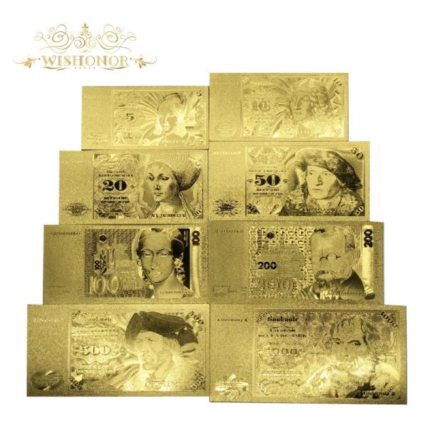 レア！社長経営者向け!ドイツ旧5 10 20 50 100 200 500 1000マルク ゴールド...