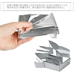 サバイバルシート 5枚セット 130*210c...の詳細画像3